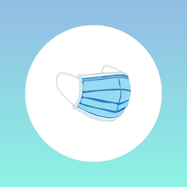 Masque ffp2 de protection respiratoire